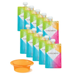 Reusable Baby Food Pouches, 10 Pack Baby Brezza Food Maker - product thumbnail