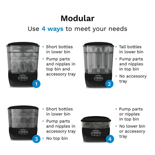 Steriliser Dryer Advanced Black - product thumbnail