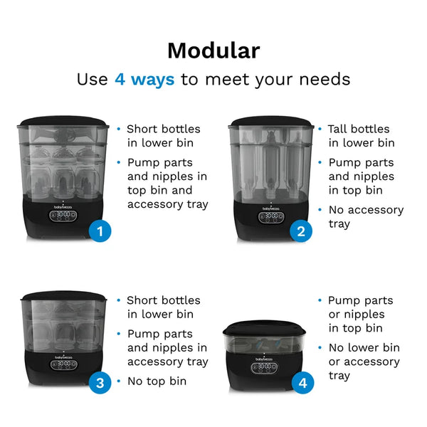 Steriliser Dryer Advanced Black - product thumbnail